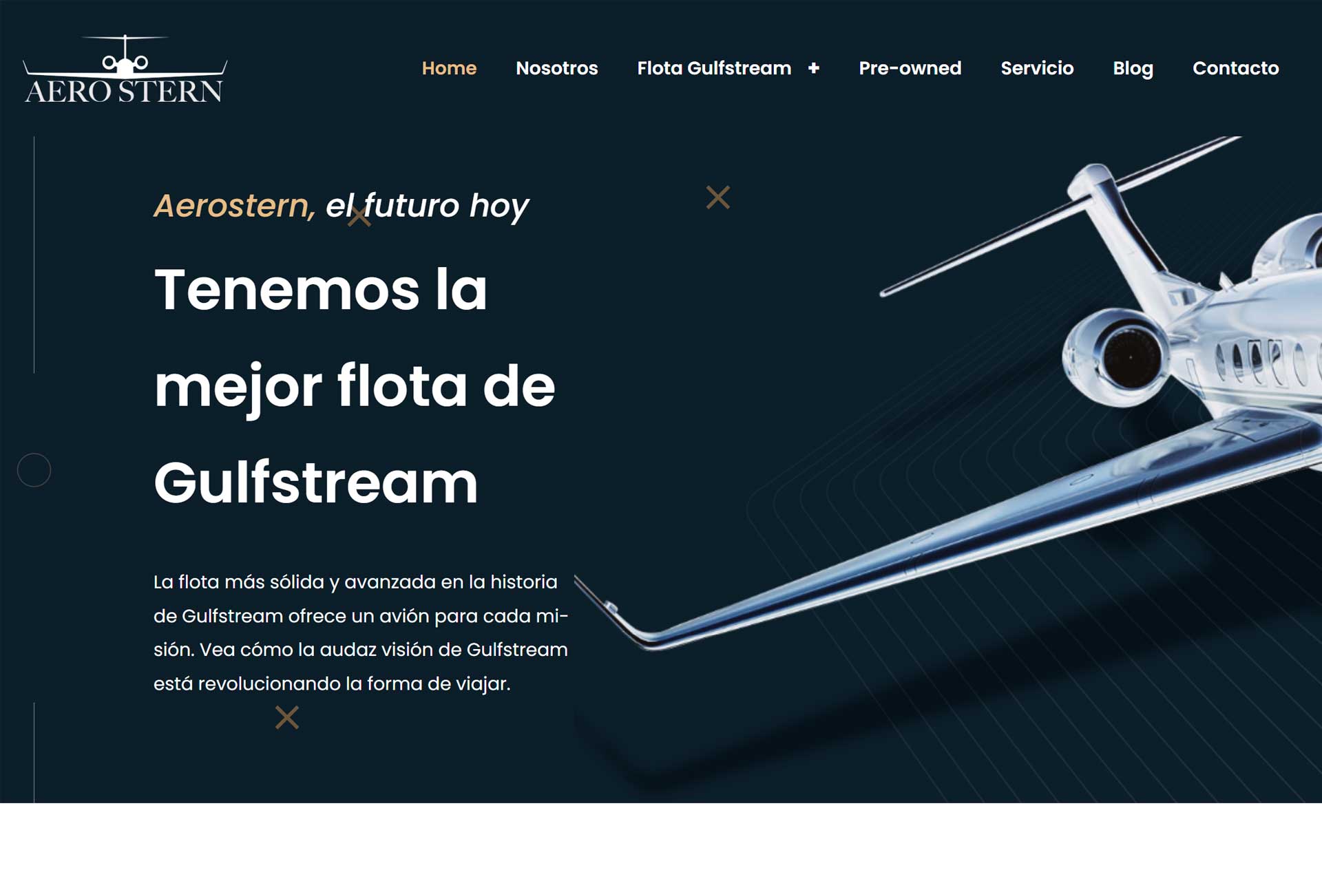 Proyecto de Rediseño Web para Aerostern