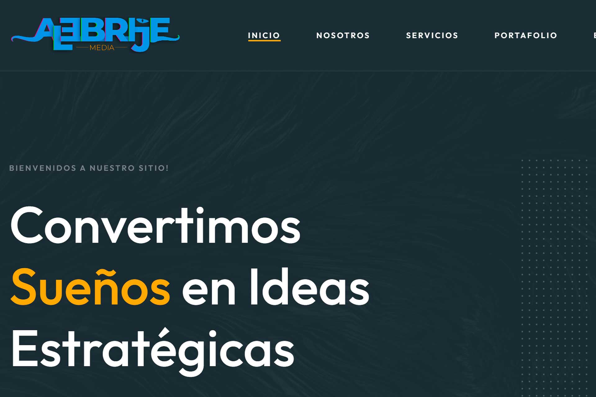 Proyecto de Diseño y Desarrollo Web para Alebrije Media