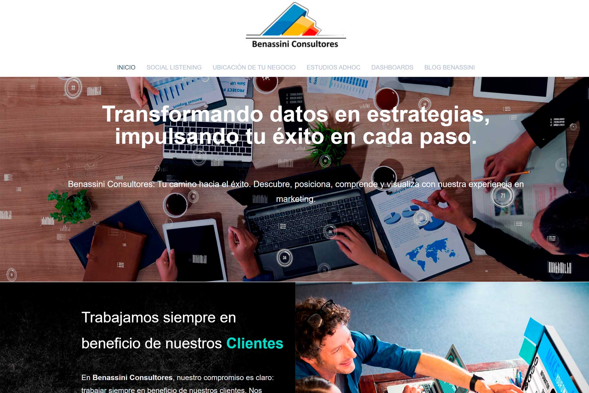 Proyecto de Diseño y Desarrollo Web para Benassini Consultores