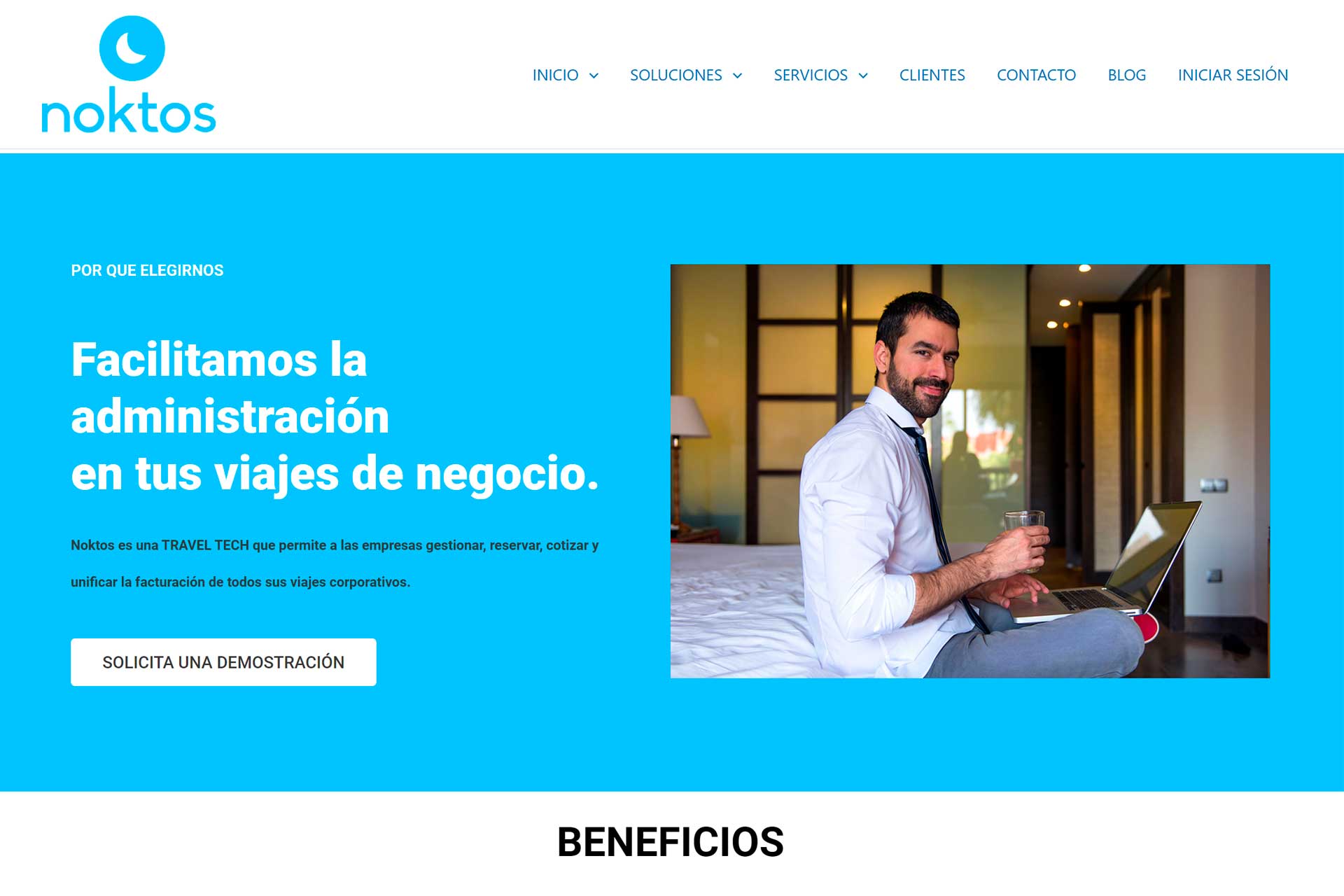 Proyecto de Diseño y Desarrollo Web para Noktos